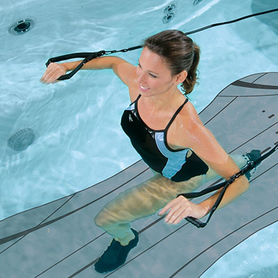 Easily keep your traction on the spa floor with SoftTread by SeaDek